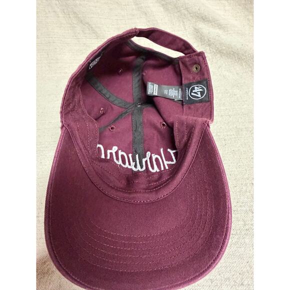 47 Brand Harvard Crimson Women’s Dad Hat Maroon Adjustable Strapback - Picture 8 of 8